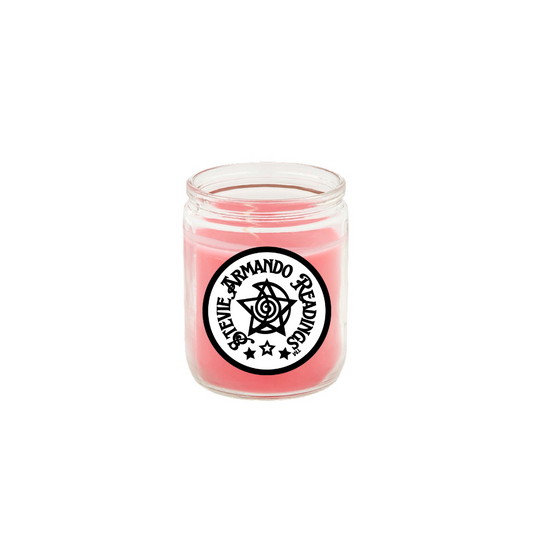 Stevie Armando Readings™ • Rose Quartz Manifesting Candle